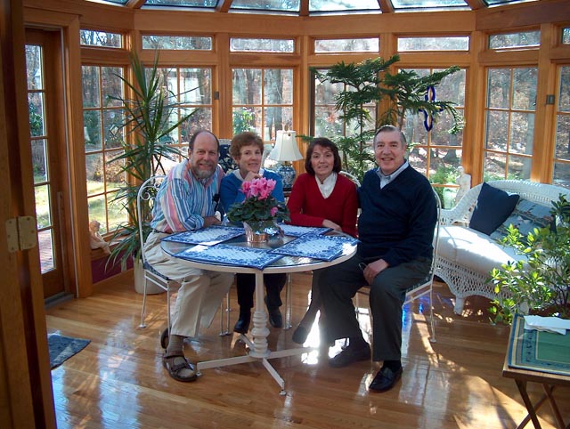 At the Perrault's in November 2004